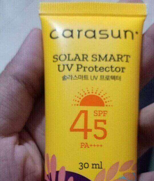 Cek Ingredients Carasun Solar Smart UV Protector SPF 45 PA++++