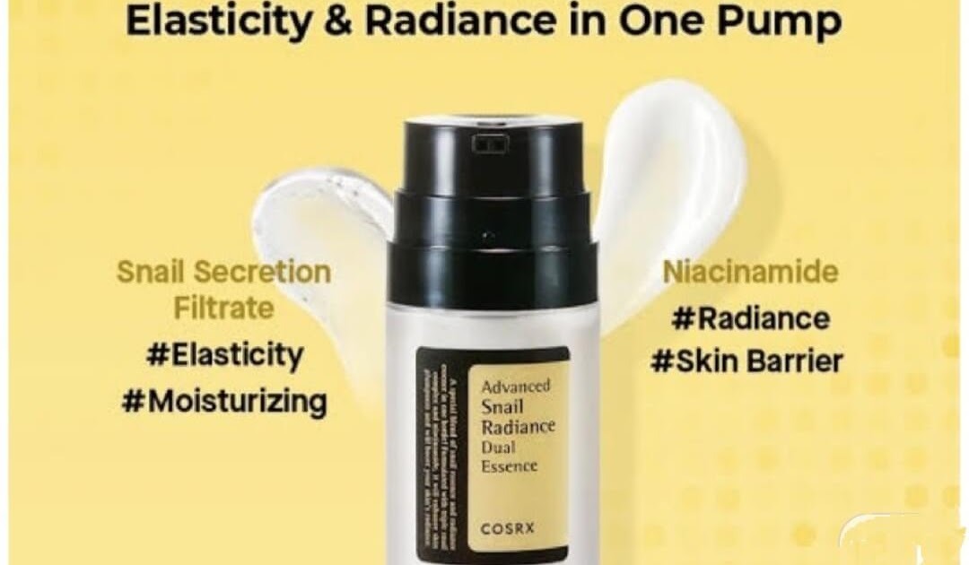 Cek Ingredients Cosrx Snail Radiance Dual Essence.