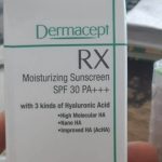 Cek Ingredients Dermacept RX Moisturizing Sunscreen SPF 30 PA+++