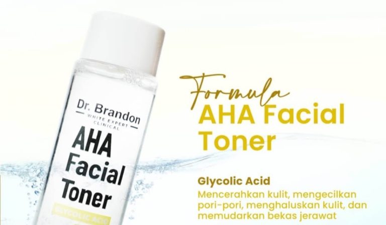 Cek Ingredients Dr. Brandon AHA Facial Toner