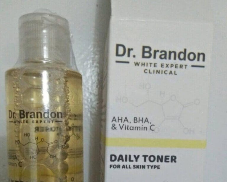 Cek Ingredients Dr. Brandon DAILY TONER