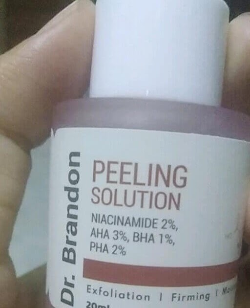 Cek Ingredients Dr. Brandon Peeling Serum