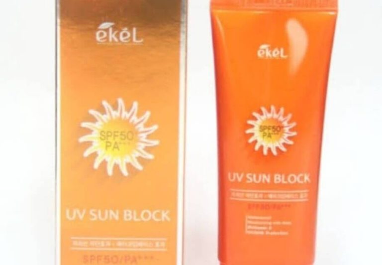 Cek Ingredients Ekel UV sun block SPF 50 PA+++