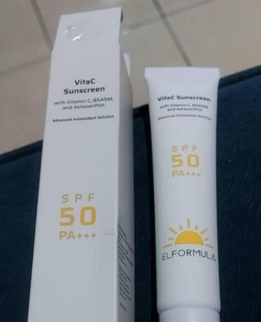 Cek Ingredients ELFORMULA VitaC Sunscreen SPF 50 PA++++