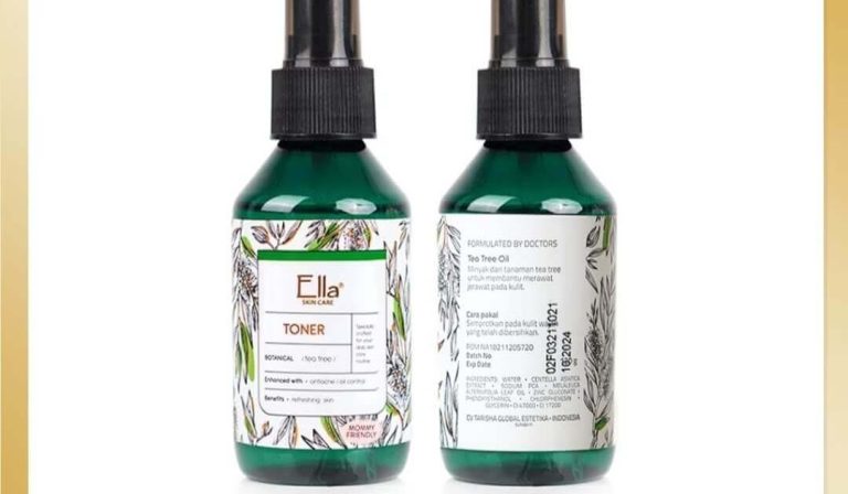 Cek Ingredients Ella Skincare Botanical Tea Tree Toner