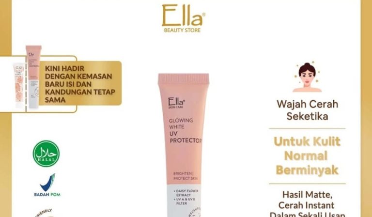 Cek Ingredients Ella Skincare White UV Protector Daisy Glowing Cream SPF 30