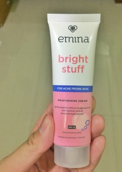 Cek Ingredients Emina Bright Stuff for Acne Prone Skin Moisturizer
