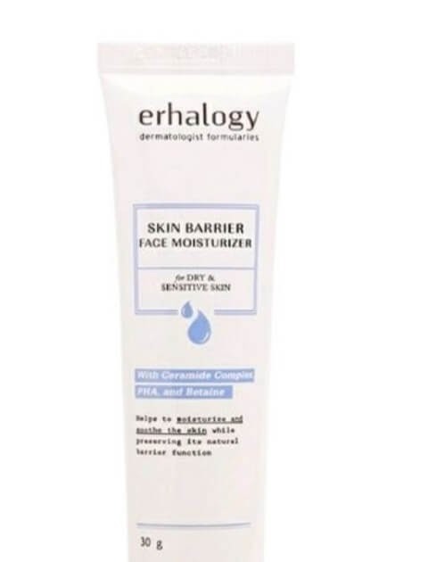 Cek Ingredients Erhalogy Gentle Skin Barrier Face Moisturizer