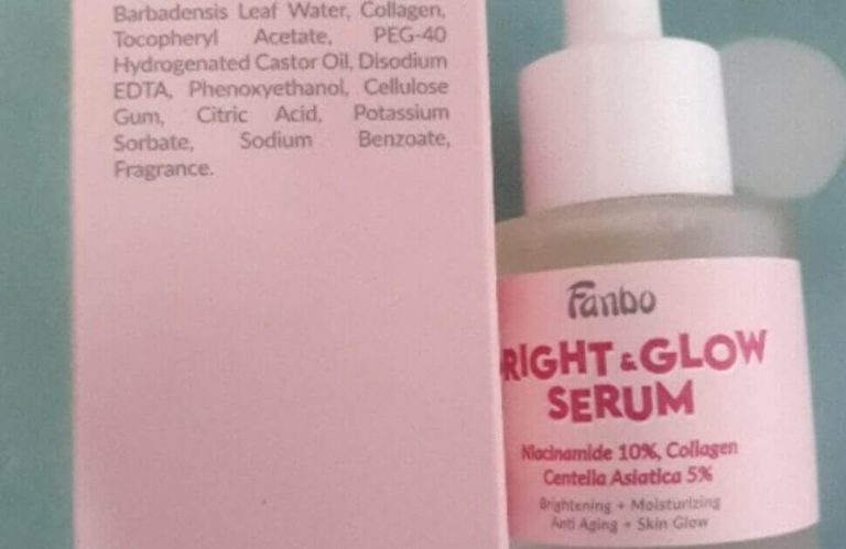 Cek Ingredients Fanbo Skin Goals Bright & Glow Serum