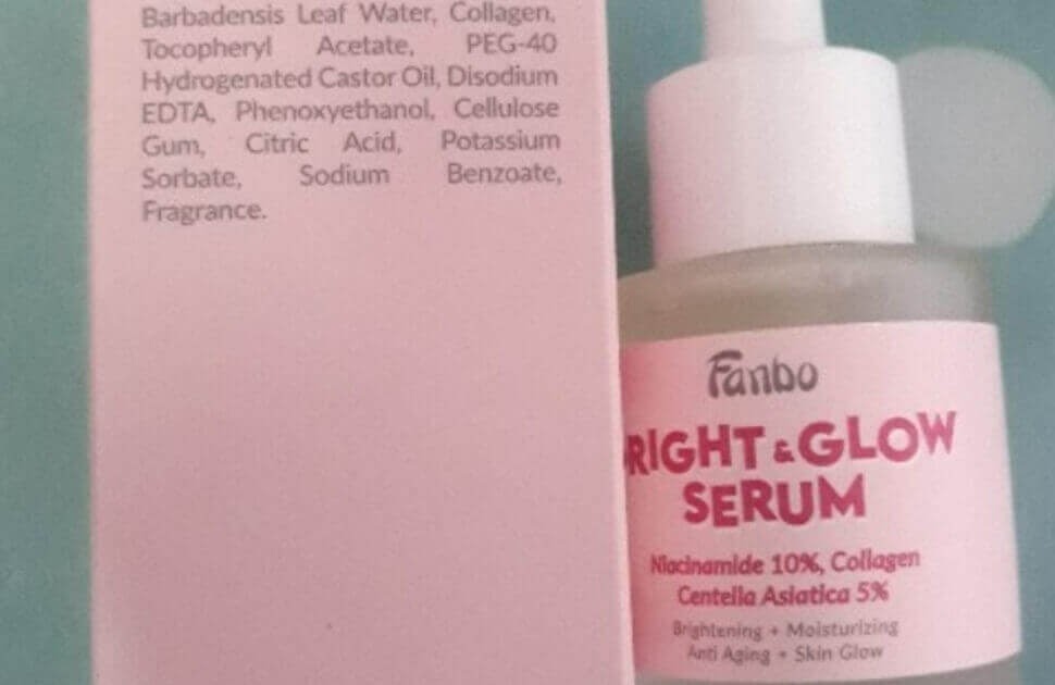 Cek Ingredients Fanbo Skin Goals Bright & Glow Serum