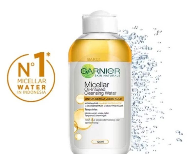 Cek Ingredients Garnier Micellar Water Oil Infused Cleansing Water