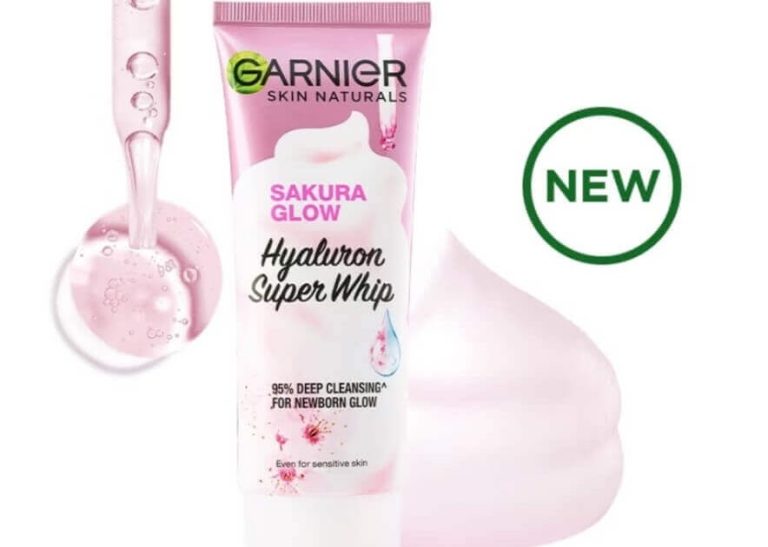 Cek Ingredients Garnier Sakura Glow Hyaluron Super Whip Foam