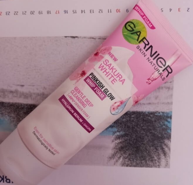 Cek Ingredients Garnier Sakura White Pinkish Glow Whip Foam