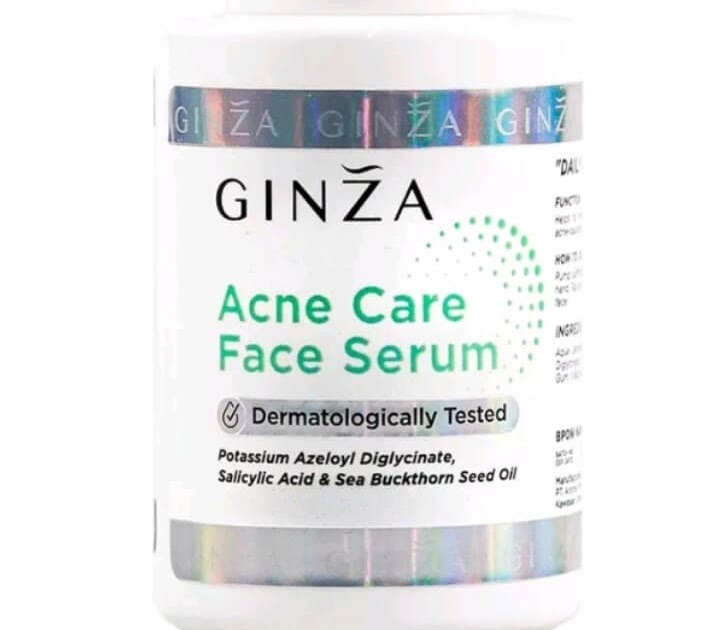 Cek Ingredients Ginza Acne Care Face Serum