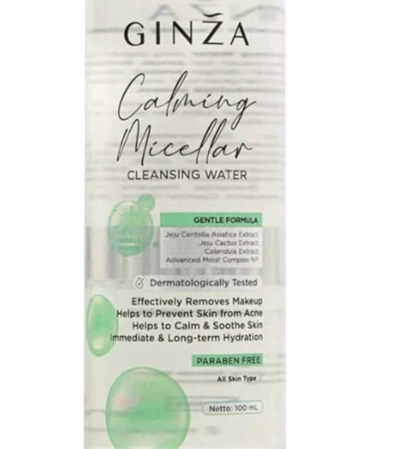 Cek Ingredients Ginza Calming Micellar Water