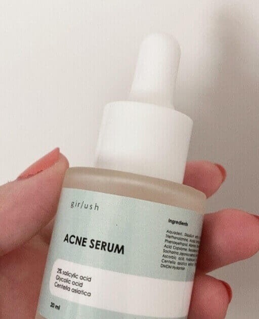 Cek Ingredients Girlush Intensive anti acne serum
