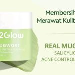 Cek Ingredients Glad2Glow Real Mugwort Salicylic Acid Acne Control Clay Mask