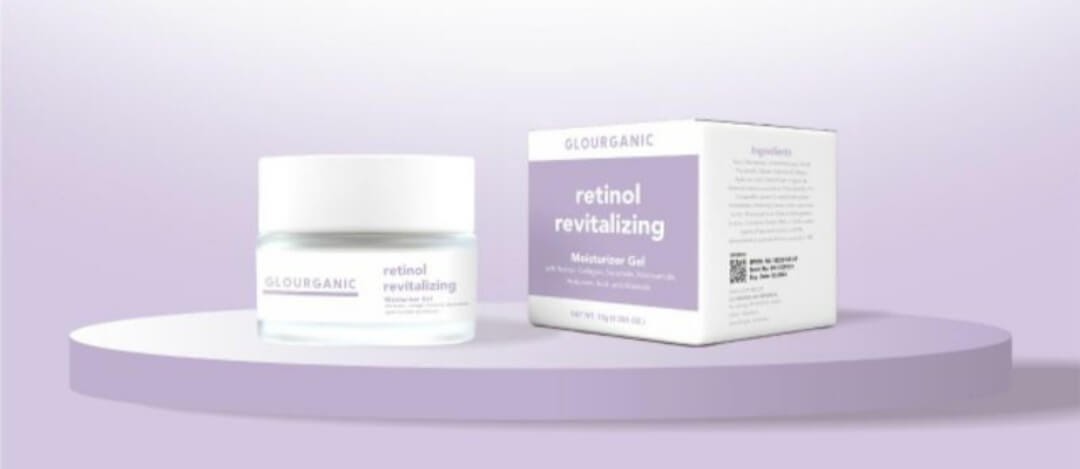 Cek Ingredients GLOURGANIC Retinol Revitalizing Moisturizer Gel