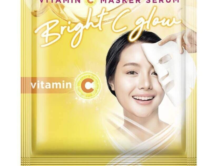 Cek Ingredients GLOW & LOVELY Vitamin C Serum Sheet Mask