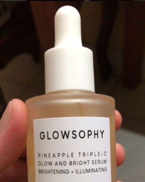 Cek Ingredients Glowsophy Pineapple Triple C Serum