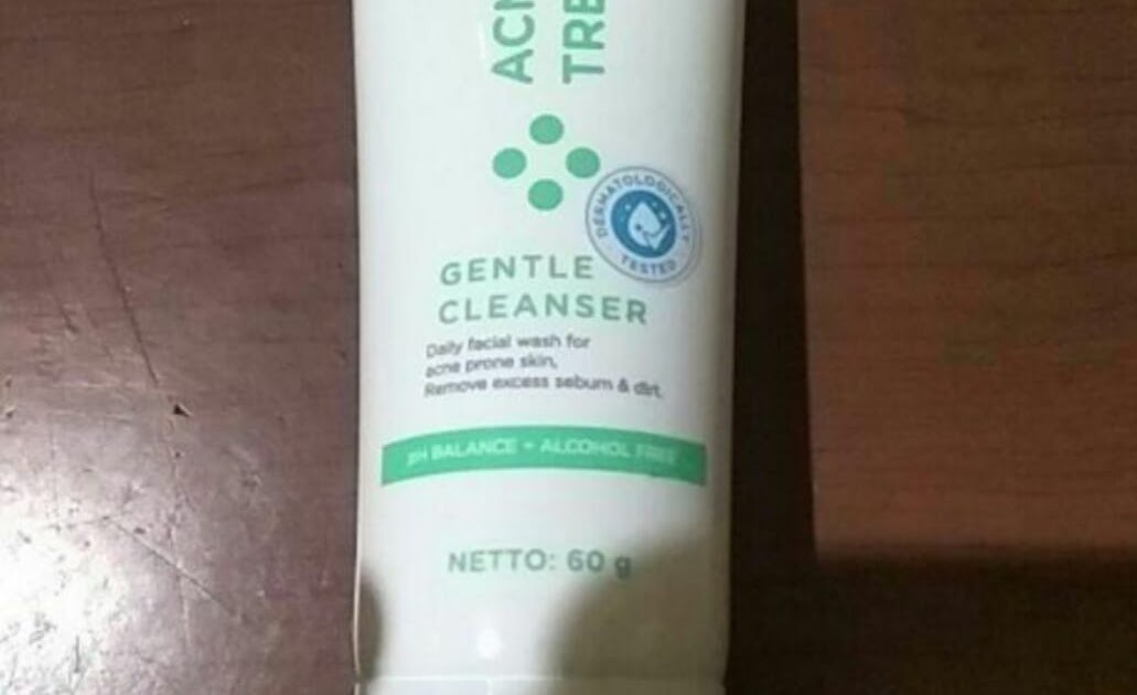 Cek Ingredients Hanasui Acne Treatment Gentle Cleanser
