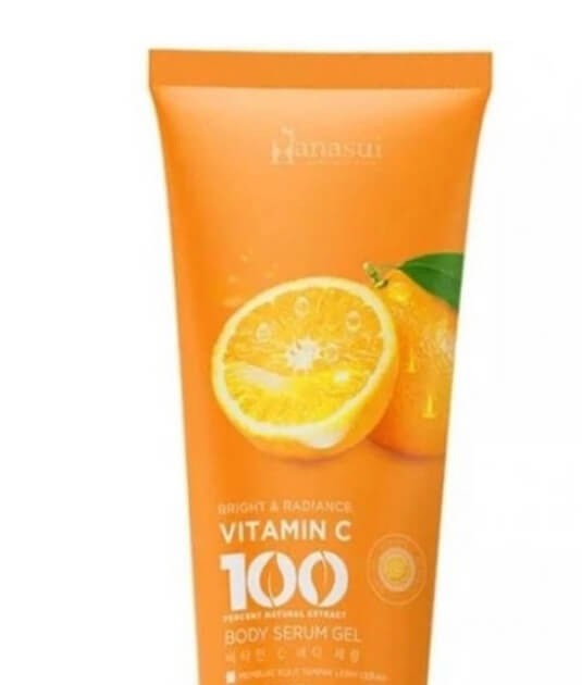 Cek Ingredients HANASUI BODY SERUM GEL Vit C