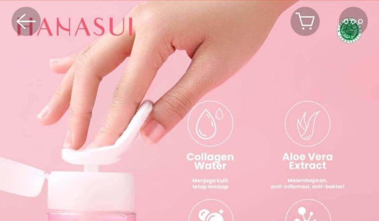 Cek Ingredients Hanasui Collagen Micellar Cleansing Water