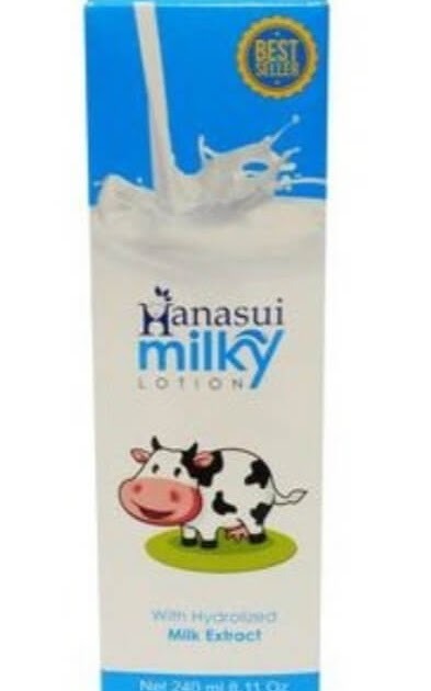 Cek Ingredients Hanasui Milky Lotion