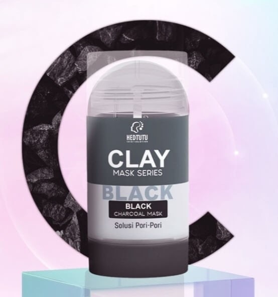 Cek Ingredients Hedtutu CHARCOAL MASK (BLACK)
