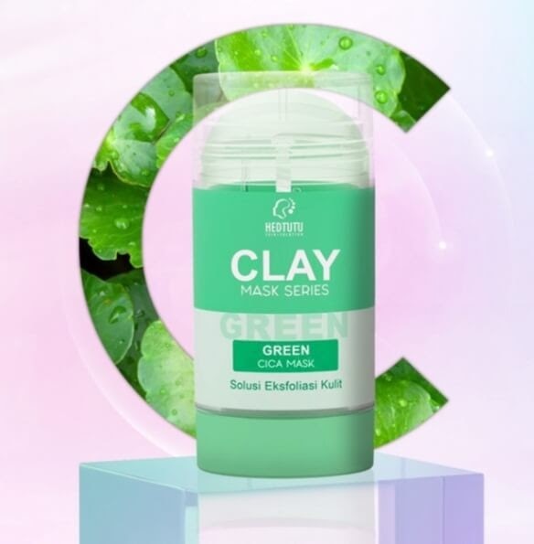 Cek Ingredients Hedtutu CICA MASK (GREEN)