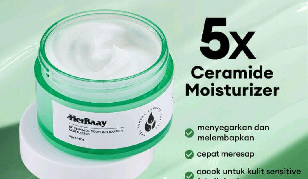 Cek Ingredients HerBaay 5x Ceramide Soothing Barrier Moisturizer