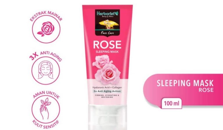 Cek Ingredients Herborist Rose Sleeping Mask