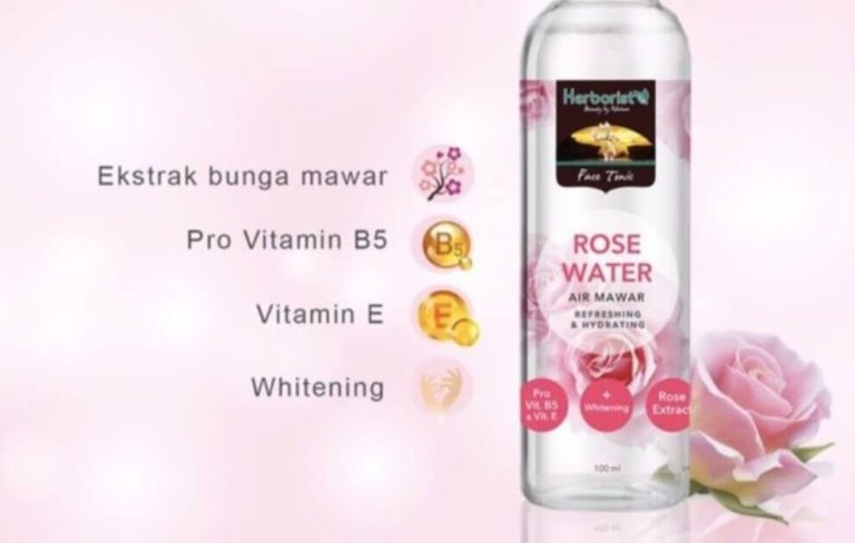 Cek Ingredients Herborist Rose water Air mawar