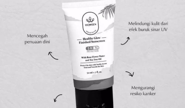 Cek Ingredients Hiqween Healthy Glow Finished Sunscreen