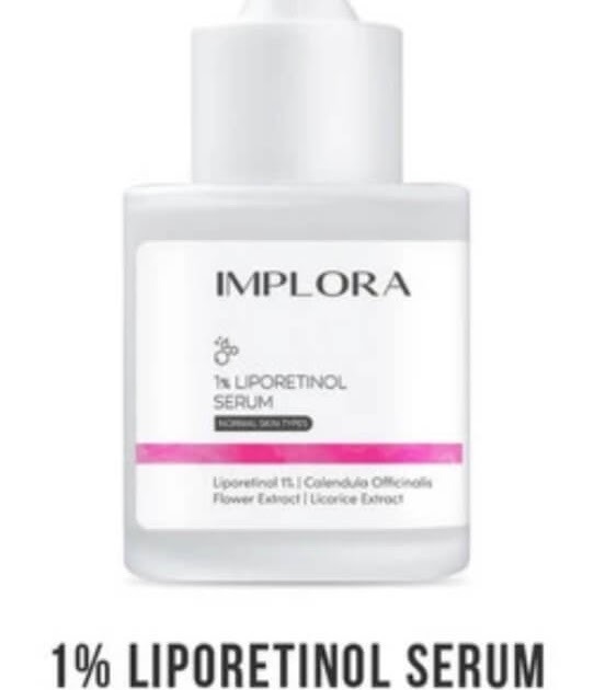 Cek Ingredients Implora 1% Liporetinol Serum