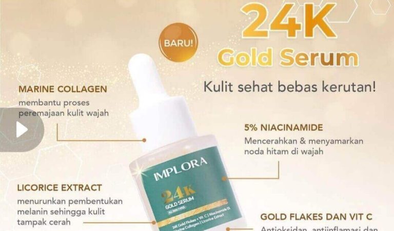 Cek Ingredients Implora 24 Gold Serum