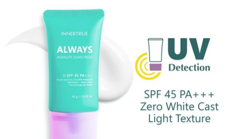 Cek Ingredients Innertrue Always Aqualite Sunscreen SPF 45 PA+++