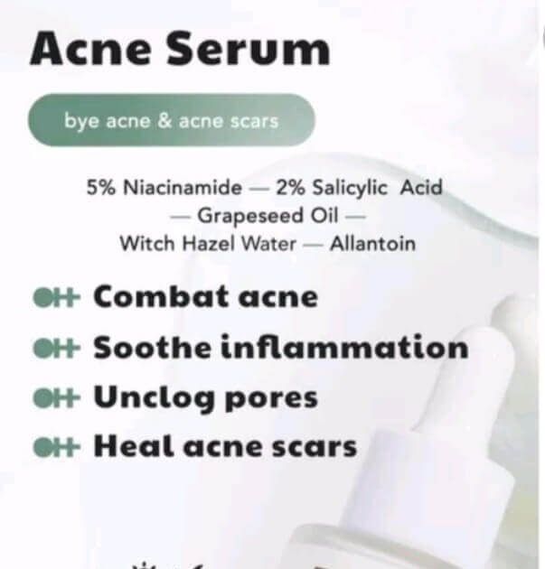 Cek Ingredients Joh-A Acne Fighting & Smooth Skin Serum