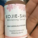 Cek Ingredients Kojie San Whitening Serum Kojic Acid + Glutathione