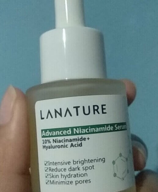 Cek Ingredients Lanature Advance Niacinamide Serum 10% Niacinamide + Hyaluronic Acid