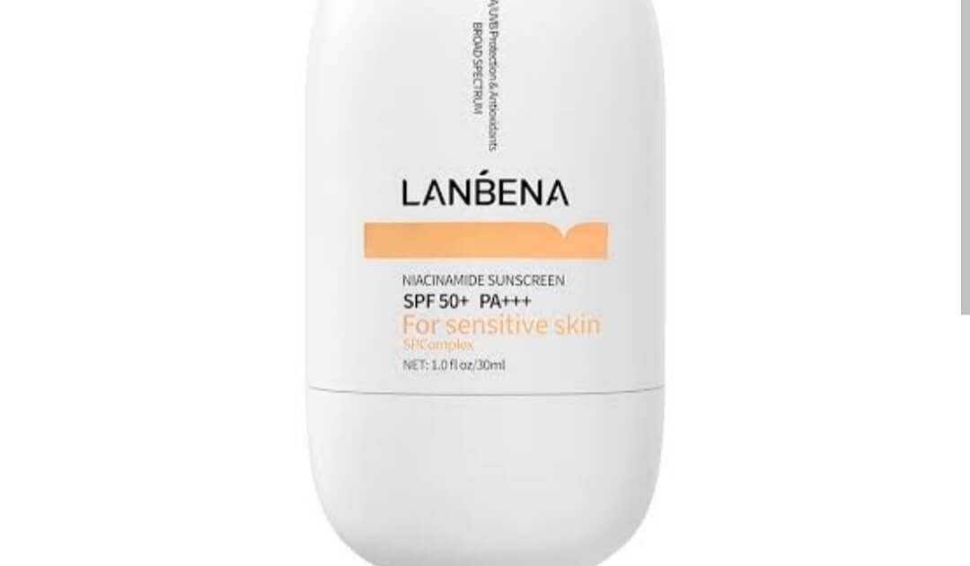 Cek Ingredients Lanbena Niacinamide Sunscreen SPF 50+ PA+++