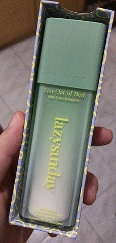 Cek Ingredients Lazy Sunday Get Oat of Bed Water Cream Moisturizer