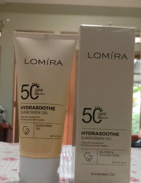 Cek Ingredients LOMIRA SUNSCREEN GEL SPF 50 PA++++