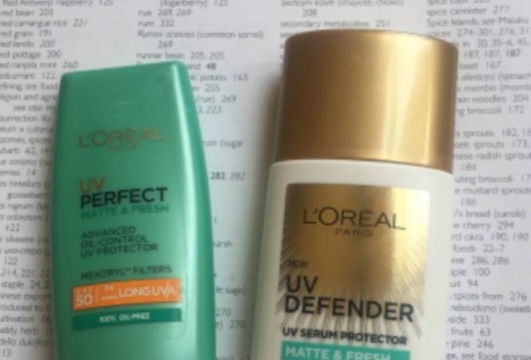 Cek Ingredients L'Oreal UV Defender Matte & Fresh SpF 50+ PA ++++