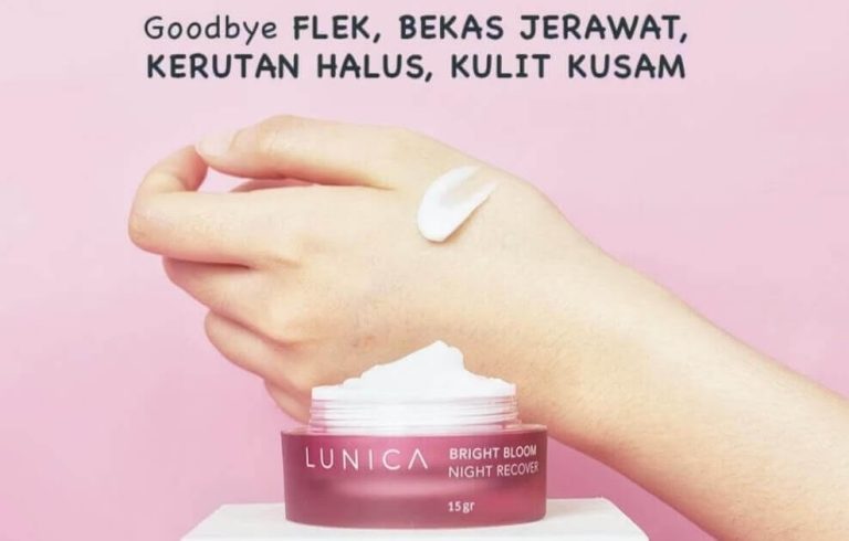 Cek Ingredients Lunica Bright Bloom Night Recover