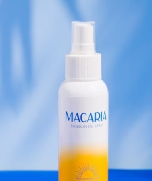 Cek Ingredients Macaria Sunscreen Spray