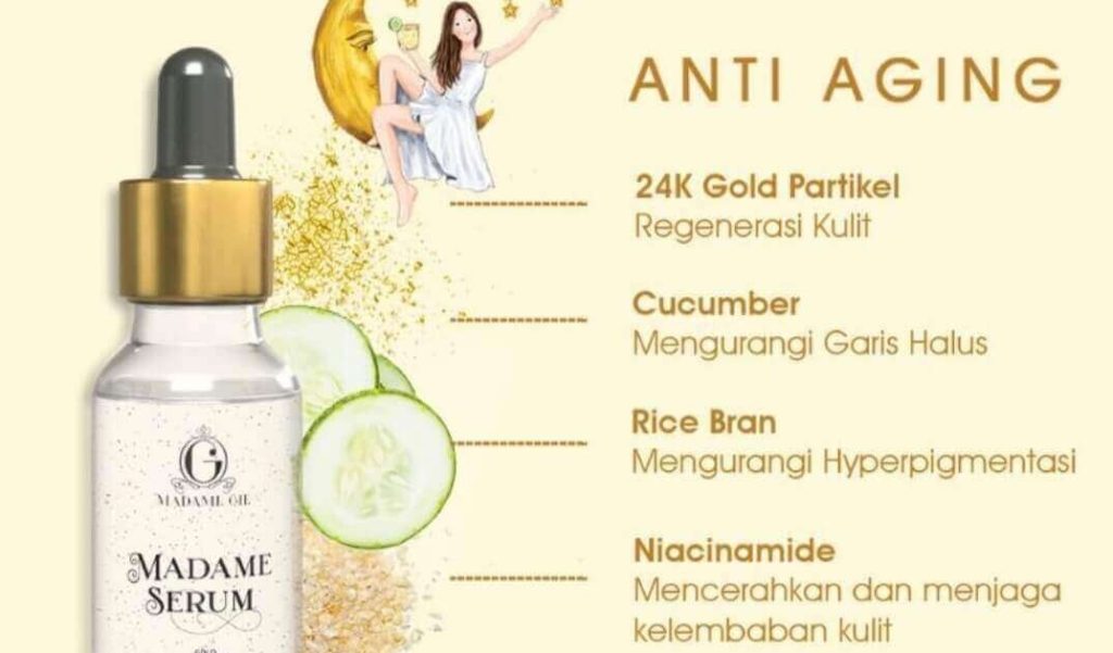 Cek Ingredients Madam Gie Gold Skin Lightener Serum