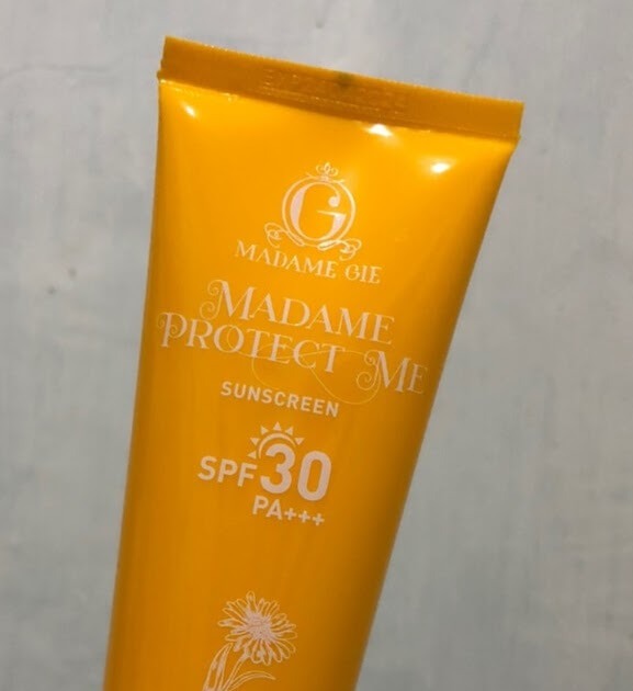 Cek Ingredients Madam Gie Protect Me SPF 30 PA+++