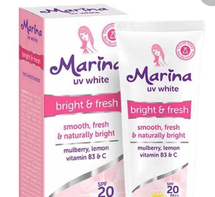 Cek Ingredients Marina Bright & Fresh Moisturizer SPF 20 PA++