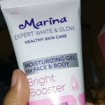 Cek Ingredients Marina Expert White & Glow Moisturizing Gel for Face & Body Bright Booster